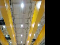 LH electric hoist double beam crane